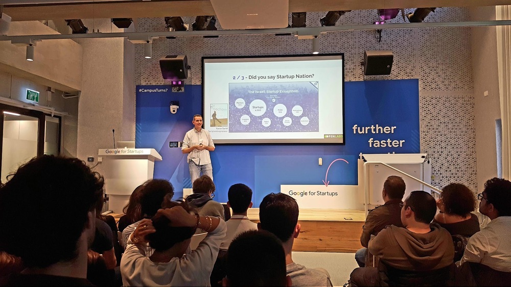 Startup Bootcamp @ Google For Startups Tel Aviv – with ESCP + Olim + Internationals + TLV Municipality